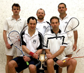 Belvedere men's squash team from the 2000s